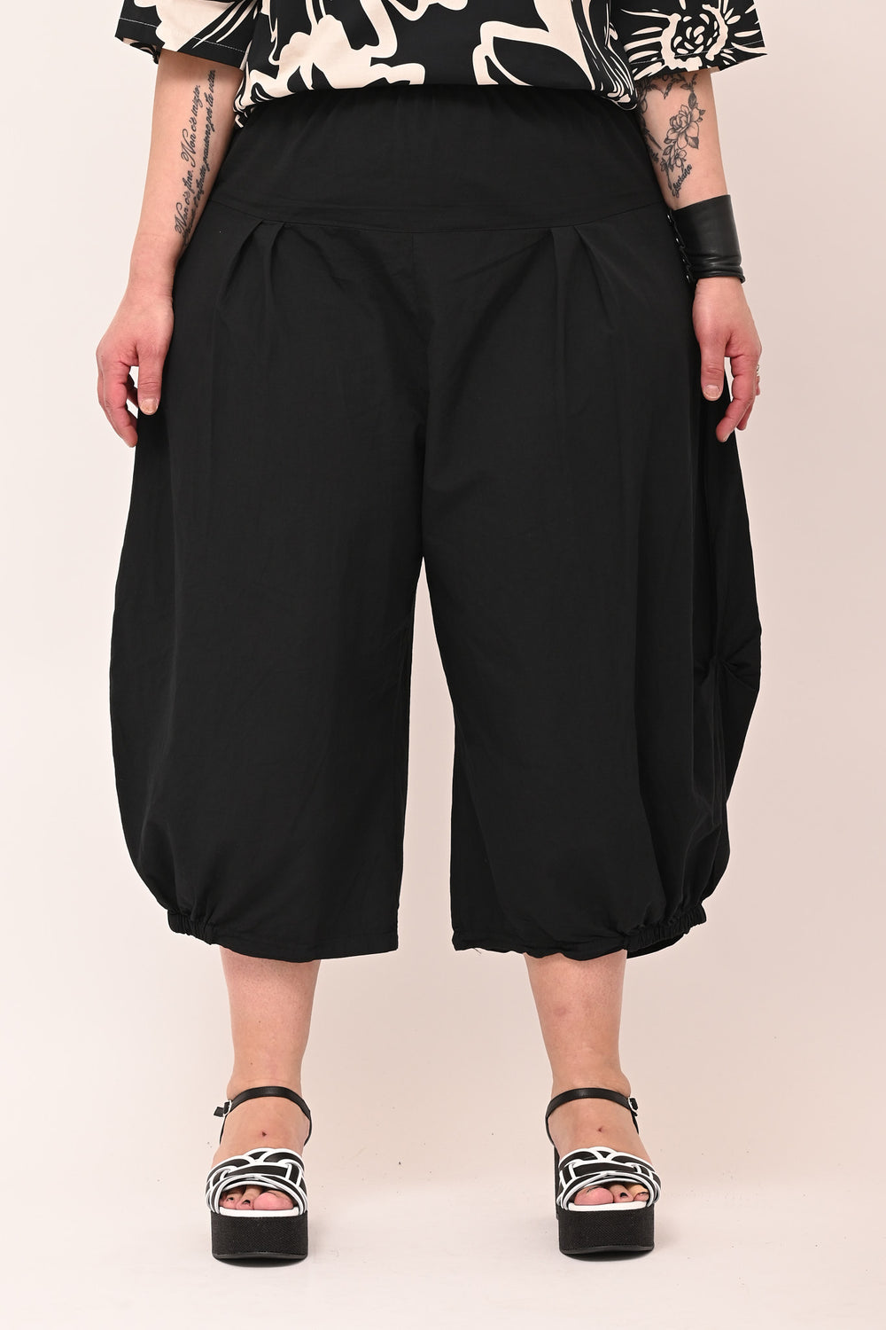 Pantatunisino cotone - Nero