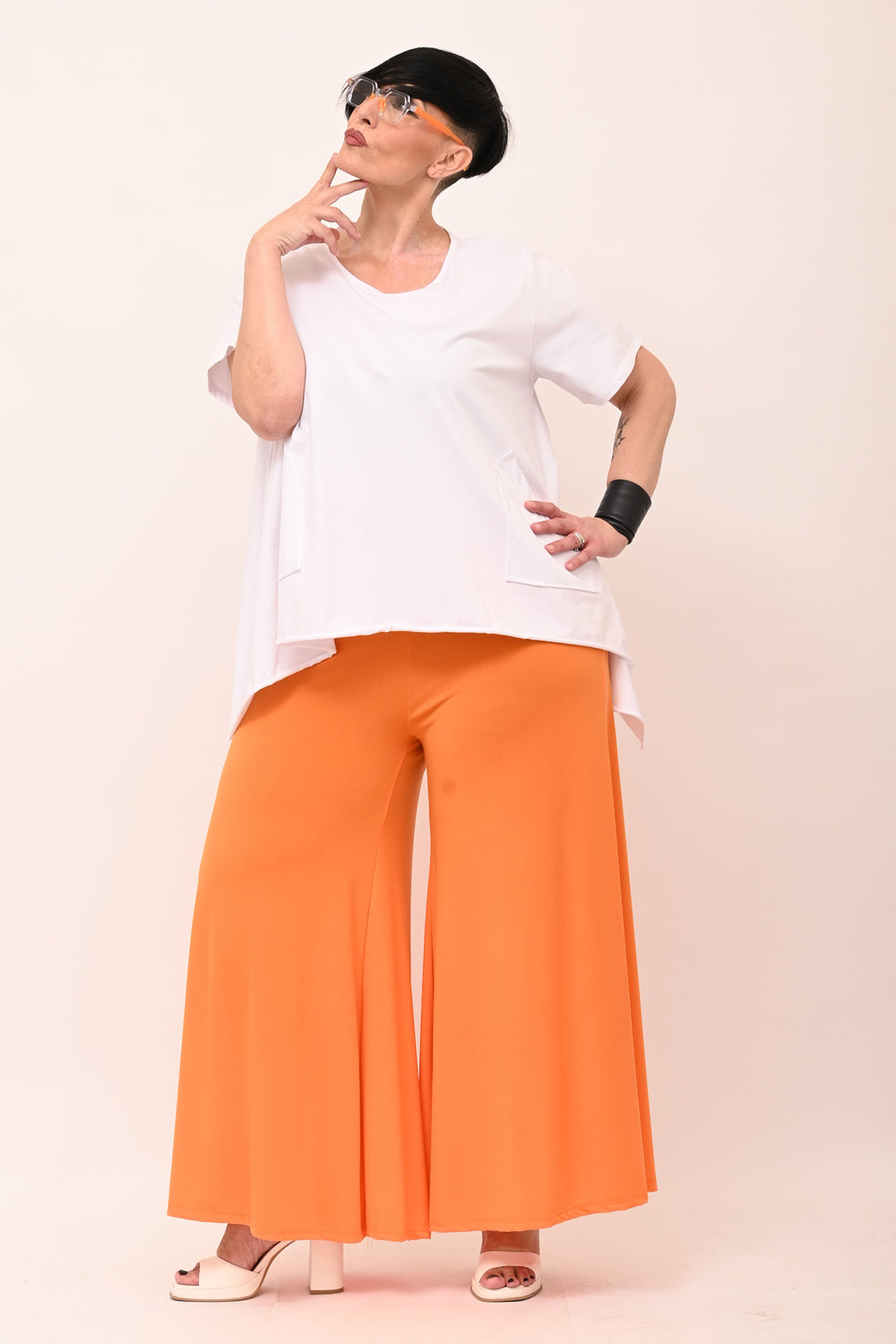 Pantapalazzo jersey - Arancio