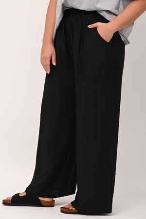 Pantapalazzo cangiante - Nero