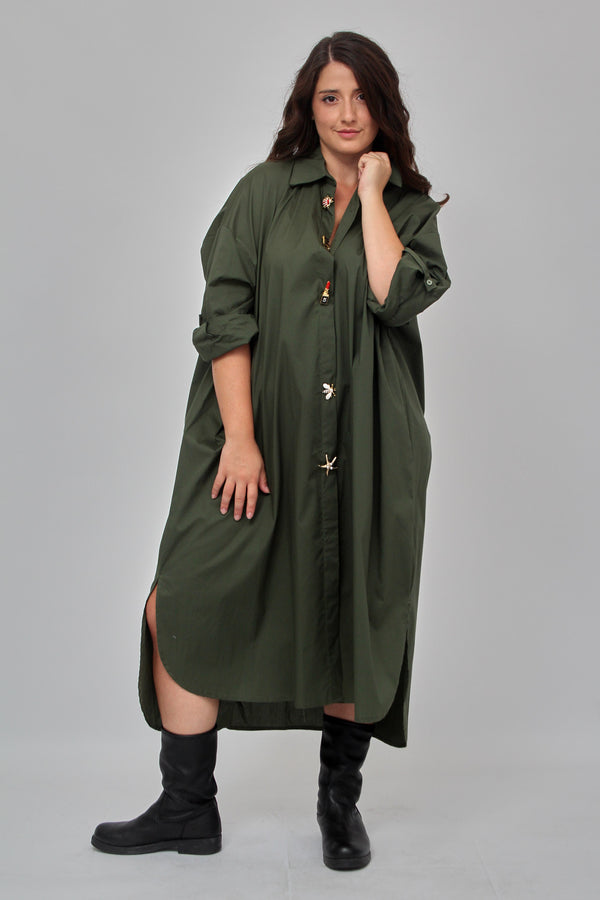 Abito camicia spille - Militare