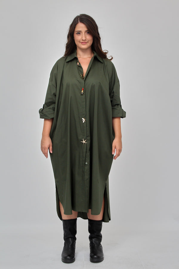 Abito camicia spille - Militare