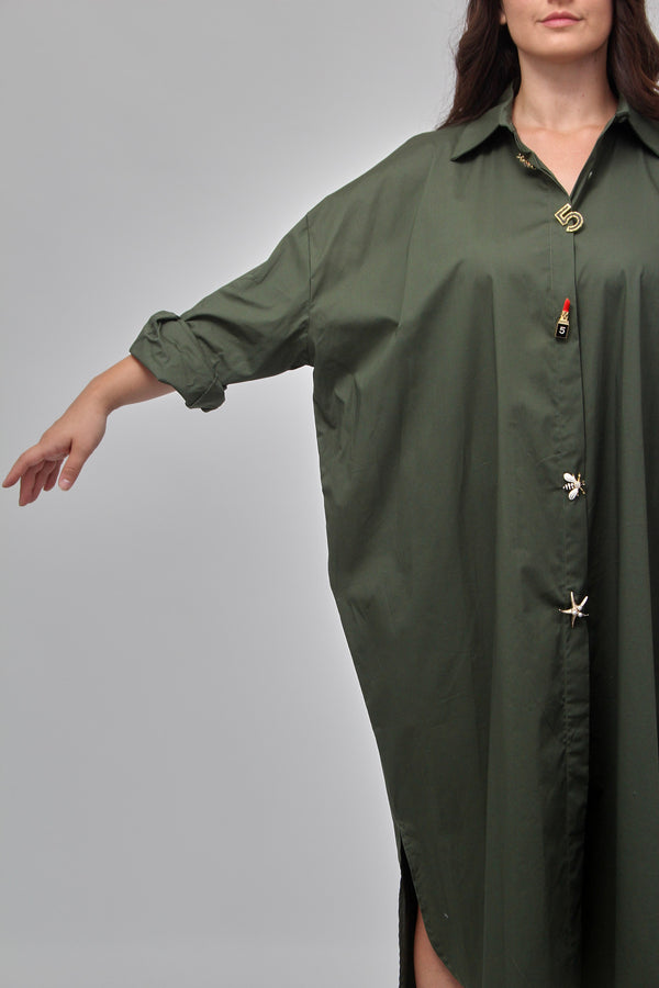 Abito camicia spille - Militare