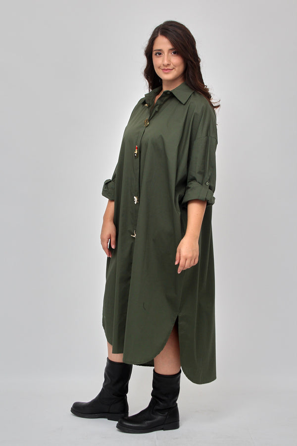 Abito camicia spille - Militare