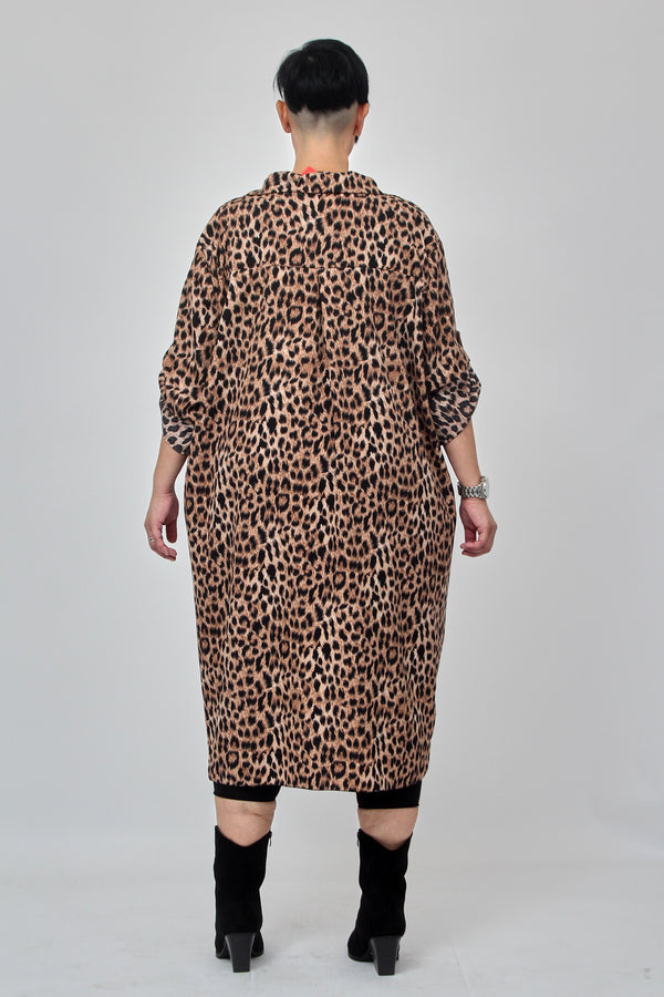 Abito chemisier animalier - Maculato grande