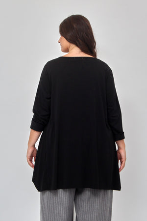 T-shirt ruota M/L - Nero