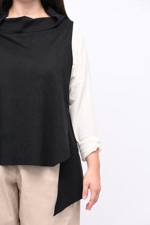 Gilet punte ecodaino - Nero