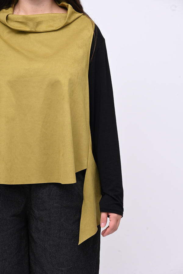 Gilet punte ecodaino - Senape
