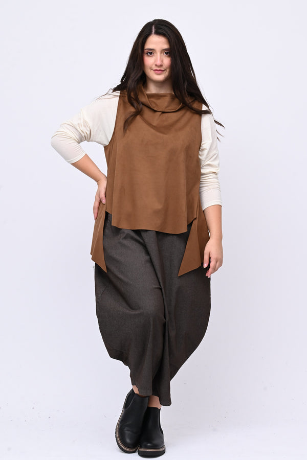 Gilet punte ecodaino - Bruciato