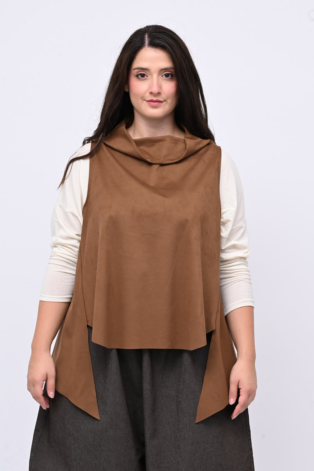 Gilet punte ecodaino - Bruciato