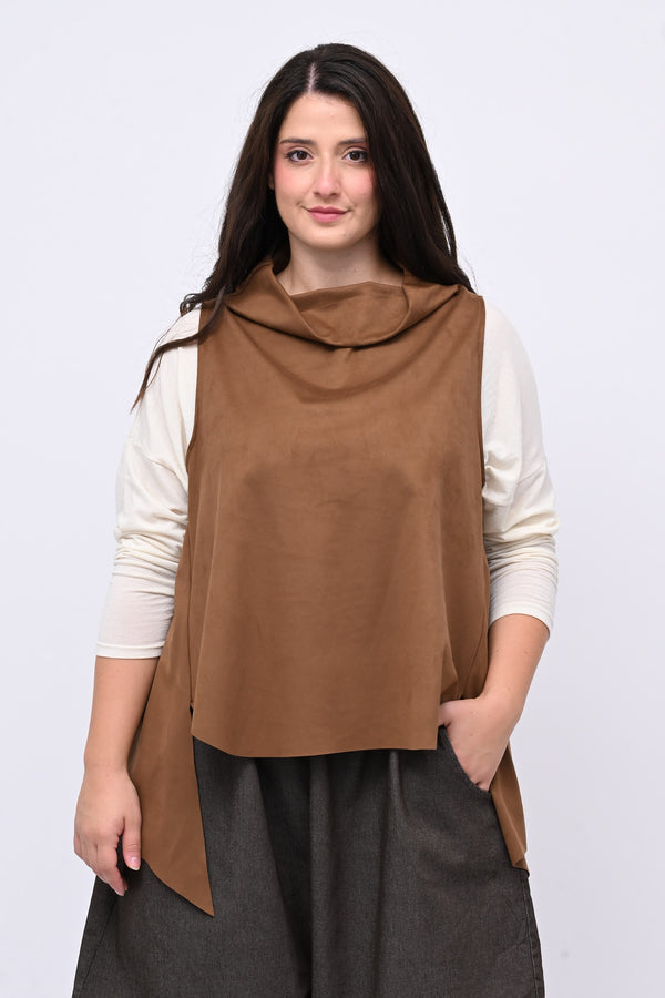 Gilet punte ecodaino - Bruciato