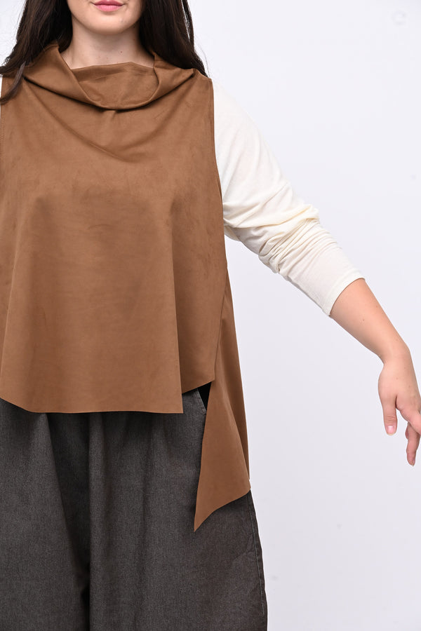 Gilet punte ecodaino - Bruciato