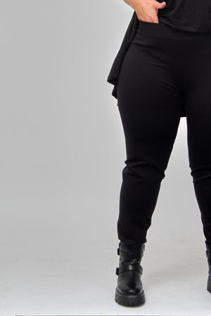 Pantalone scuba elastico - Nero