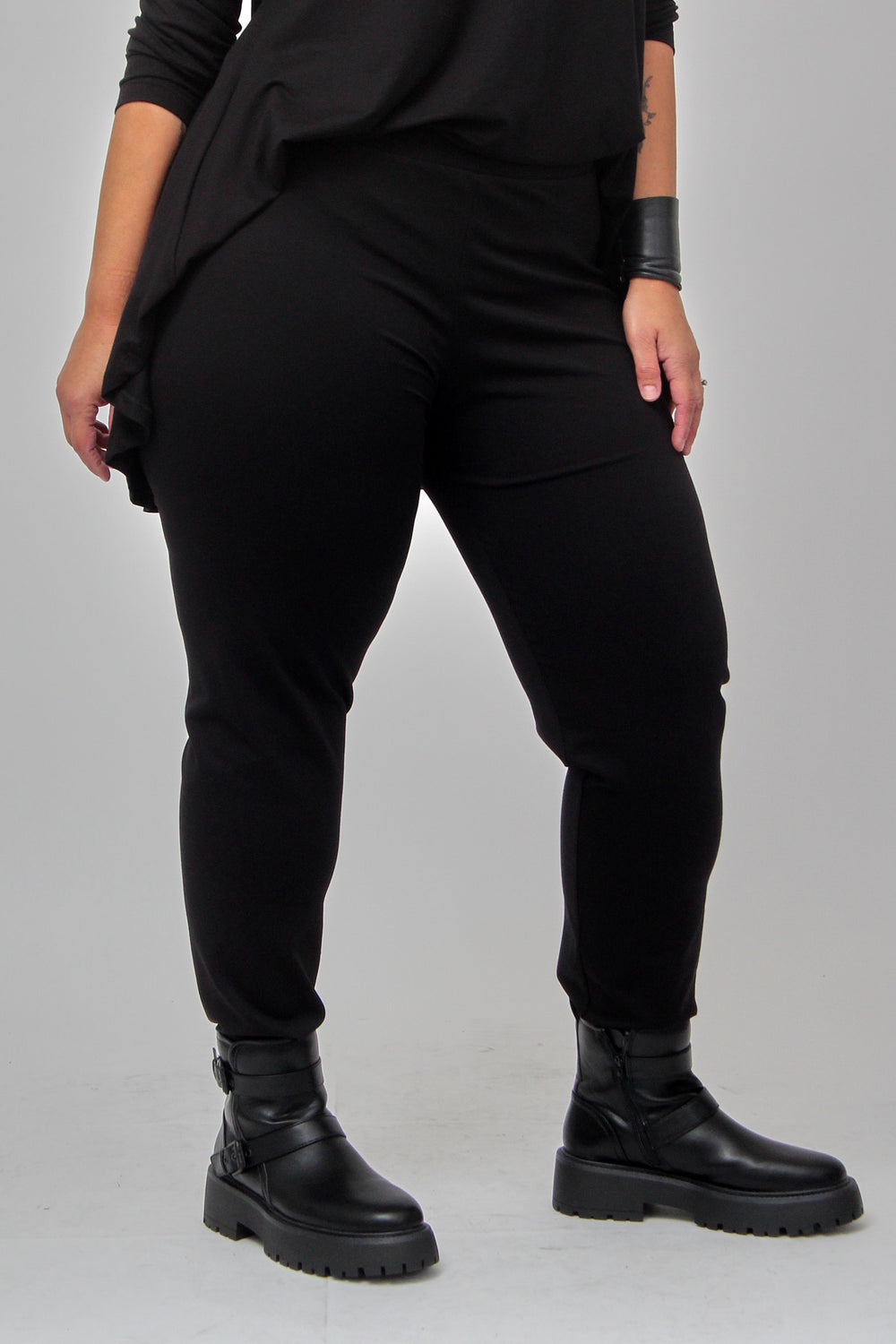 Pantalone scuba elastico - Nero