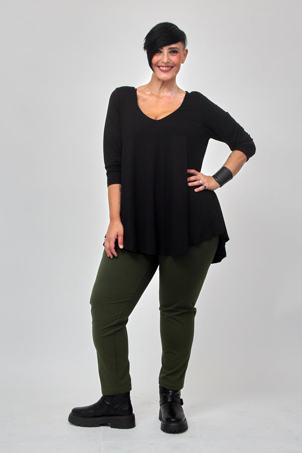 Pantalone scuba elastico - Verde militare