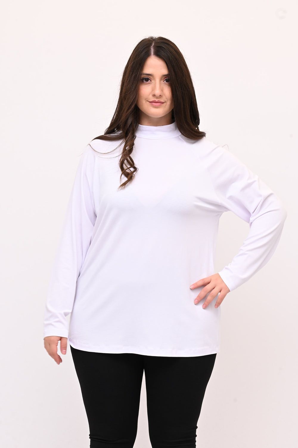 Lupetto viscosa - Bianco