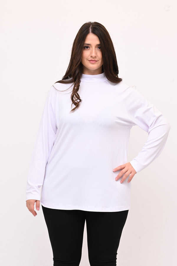 Lupetto viscosa - Bianco