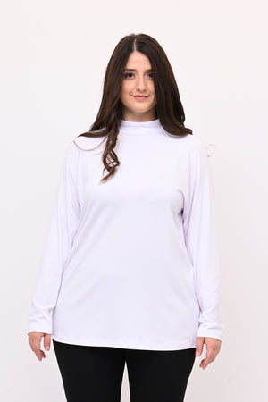 Lupetto viscosa - Bianco