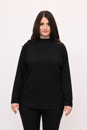 Lupetto viscosa - Nero