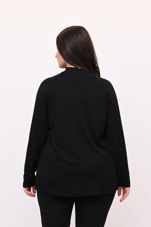 Lupetto viscosa - Nero