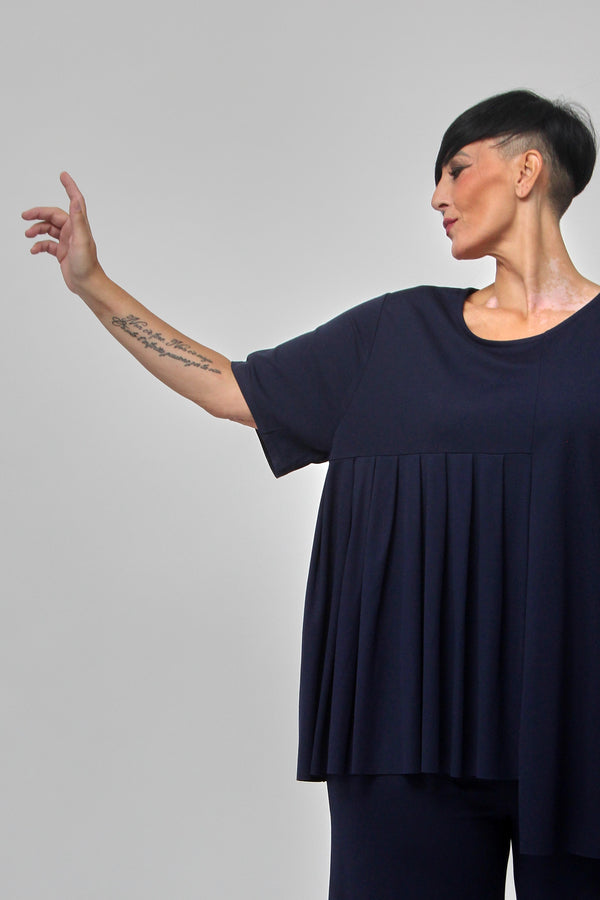 Completo balze - Blu