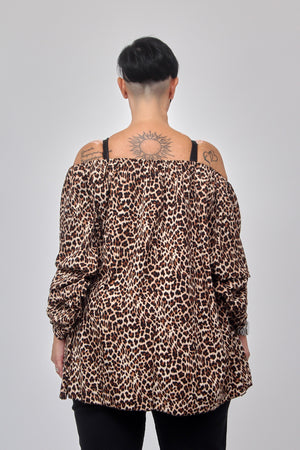 Blusa carmen viscosa - Maculato