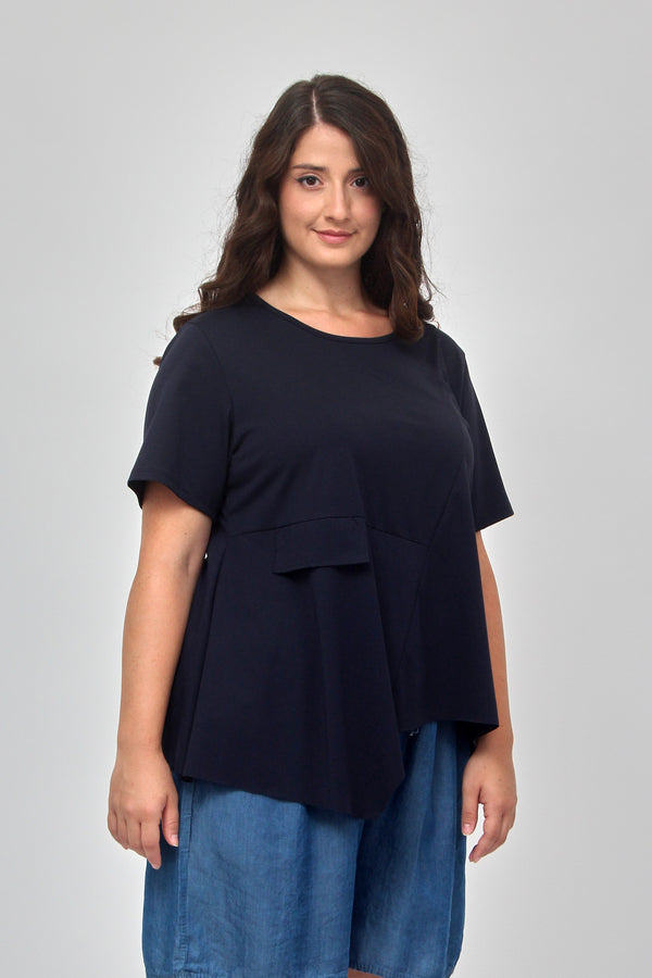 Maglia punte tasca - Blu