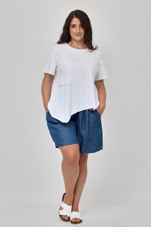 Maglia punte tasca - Bianco