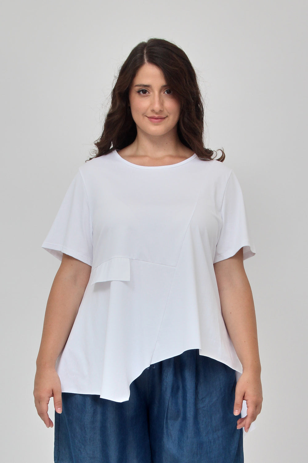 Maglia punte tasca - Bianco