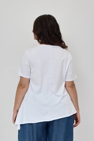 Maglia punte tasca - Bianco