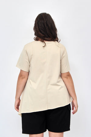 Maglia punte tasca - Nude