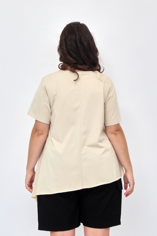 Maglia punte tasca - Nude