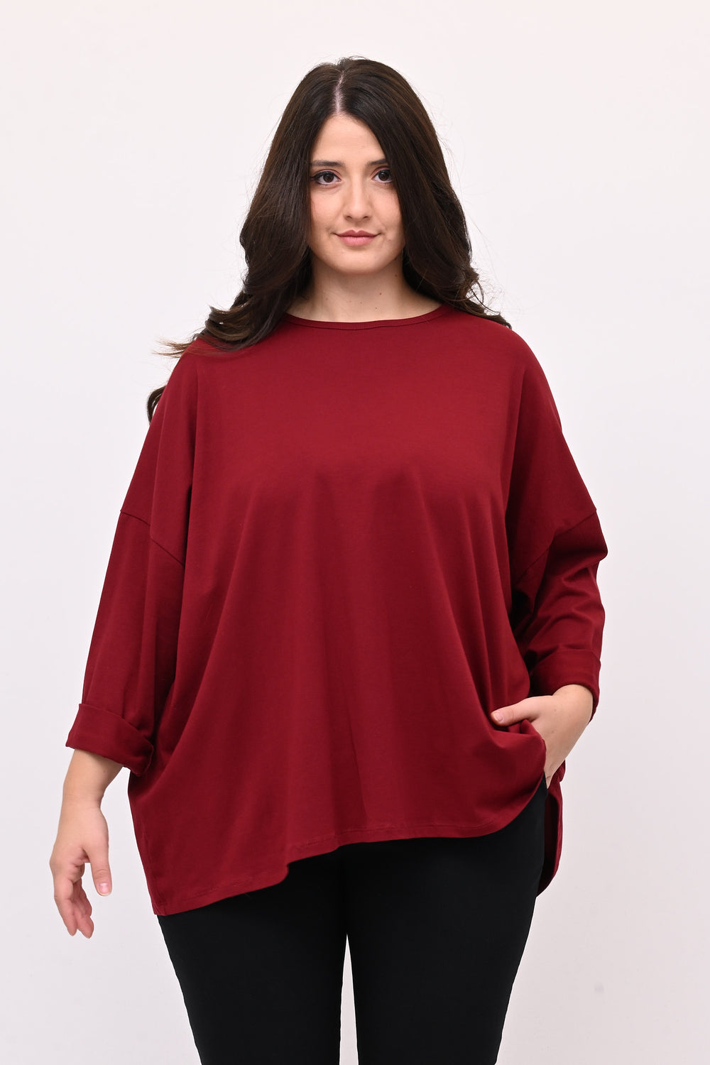 T-shirt scatola over - India