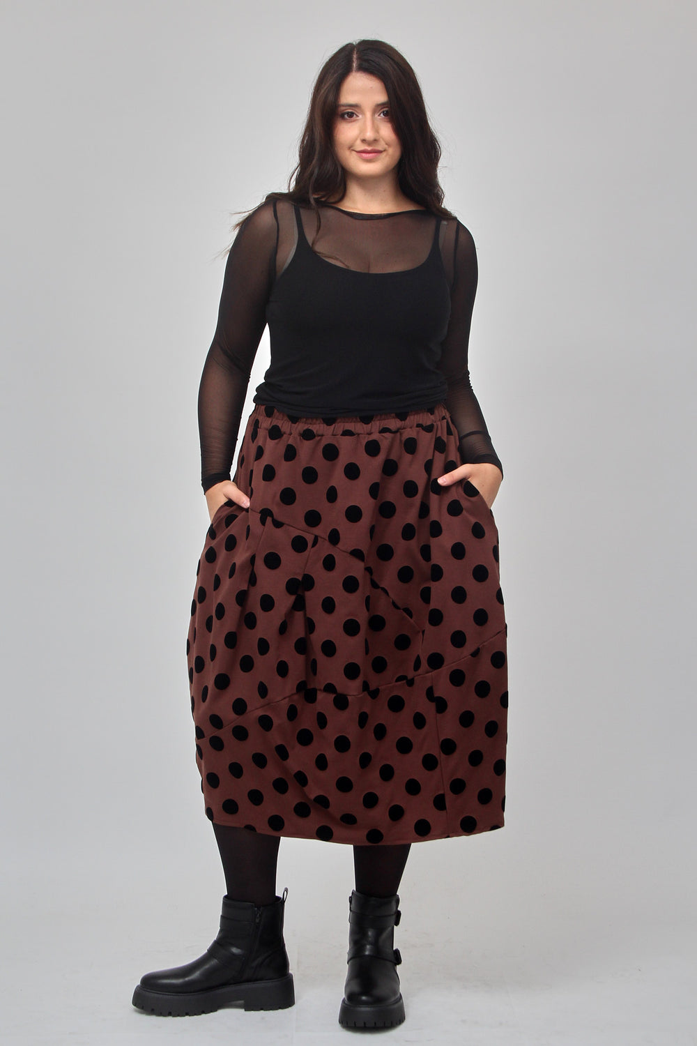 Gonna palloncino pois - Moro