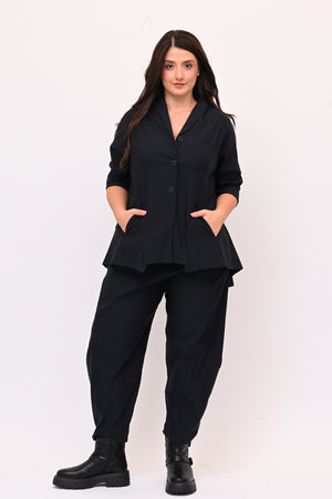 Giacca spacco punte - Blu