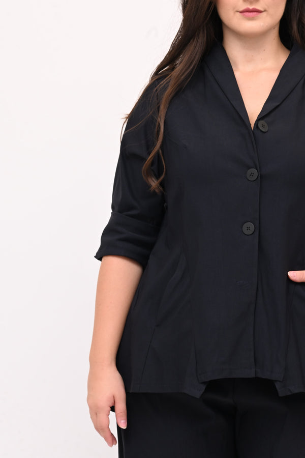 Giacca spacco punte - Blu