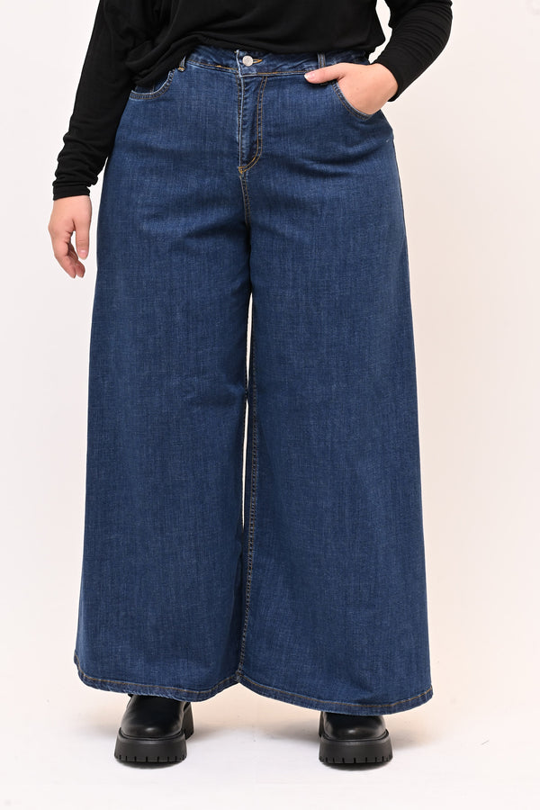 Jeans palazzo elastico - Jeans
