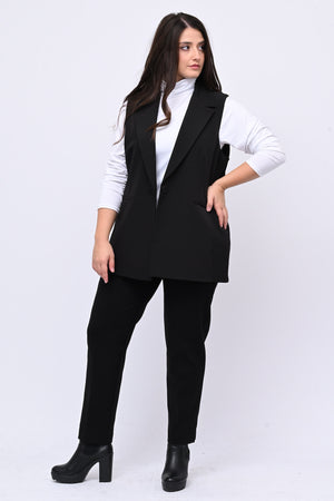 Gilet taglio uomo - Nero