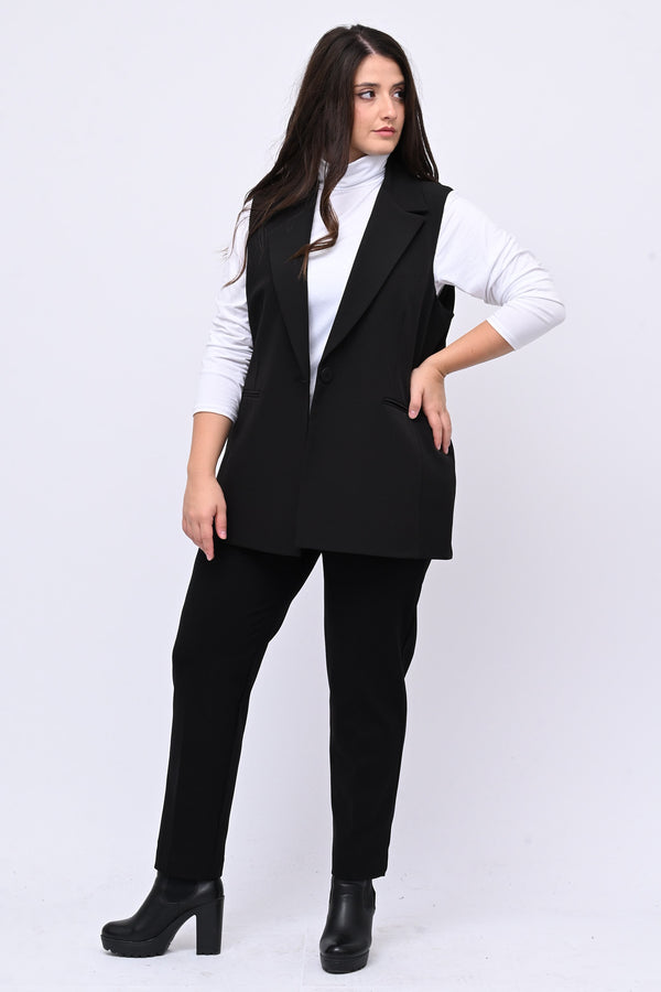 Gilet taglio uomo - Nero