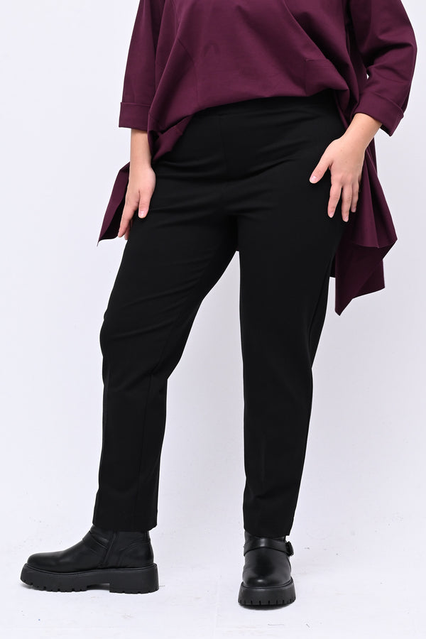 Pantalone punto Milano spacchetto - Nero