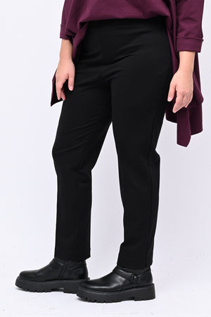 Pantalone punto Milano spacchetto - Nero