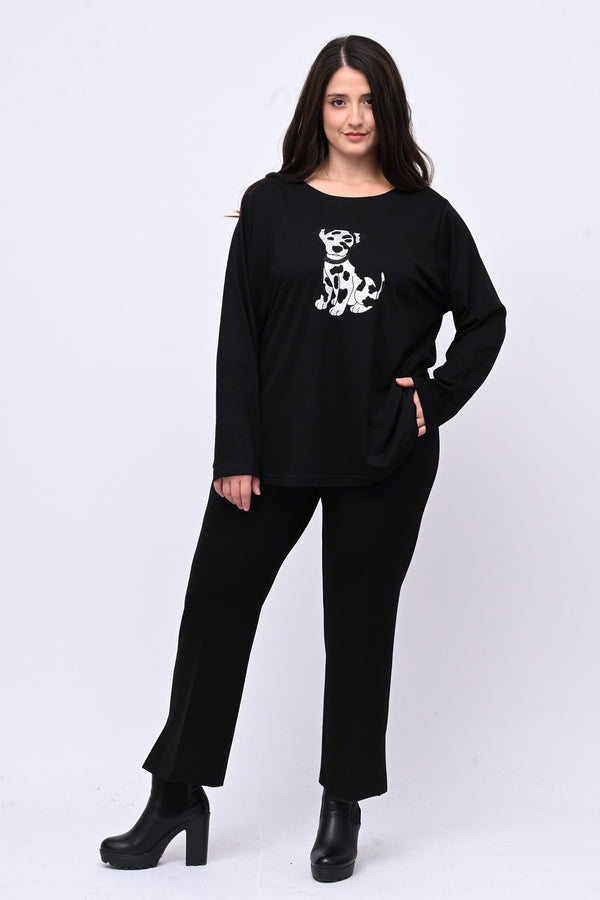 T-shirt carica 101 - Nero
