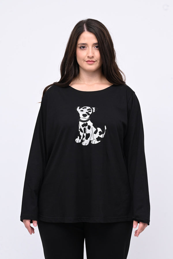 T-shirt carica 101 - Nero