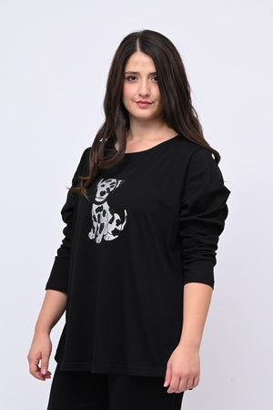 T-shirt carica 101 - Nero