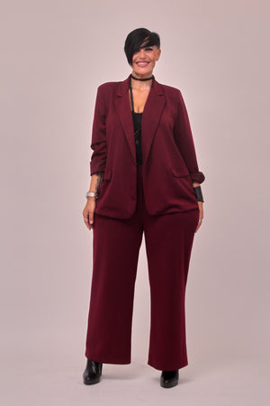 Tailleur neoprene - Vino