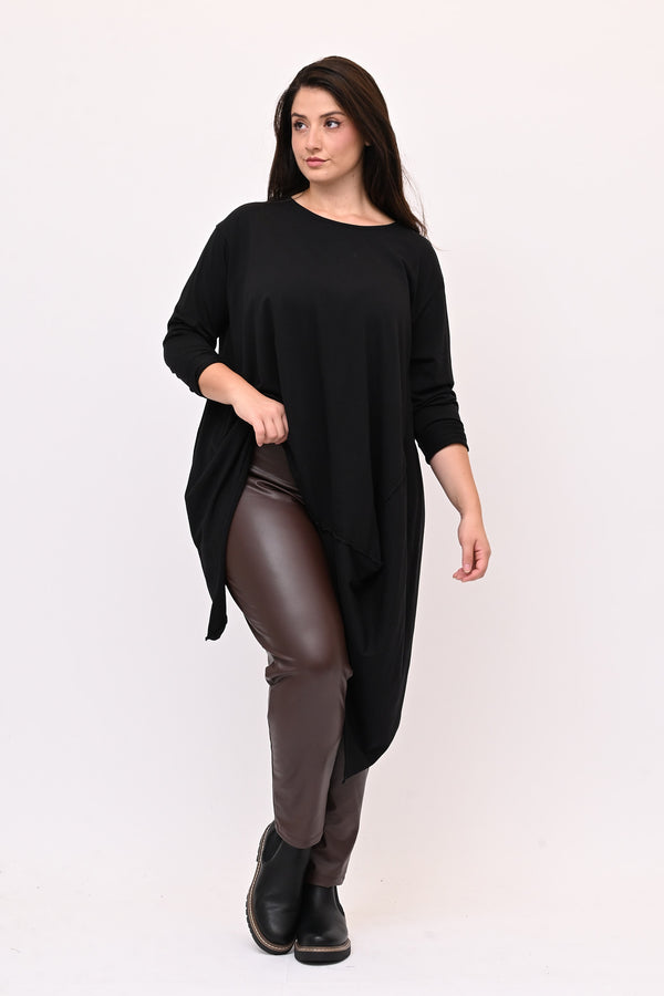 Leggins ecopelle - Moro