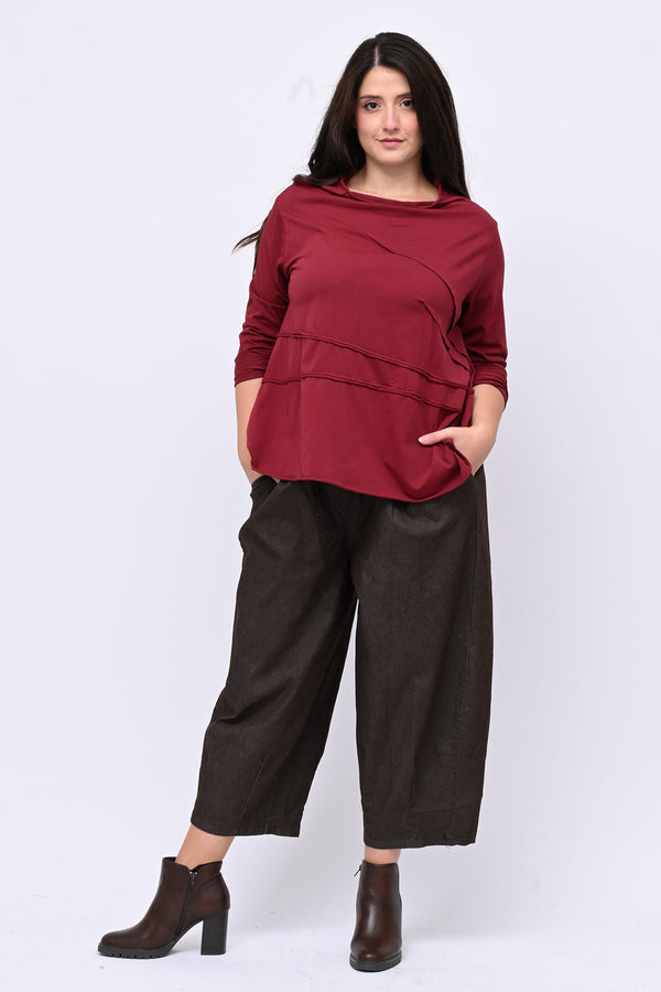 Maglia collo vulcano - India