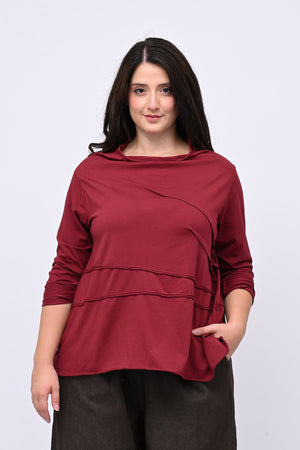 Maglia collo vulcano - India