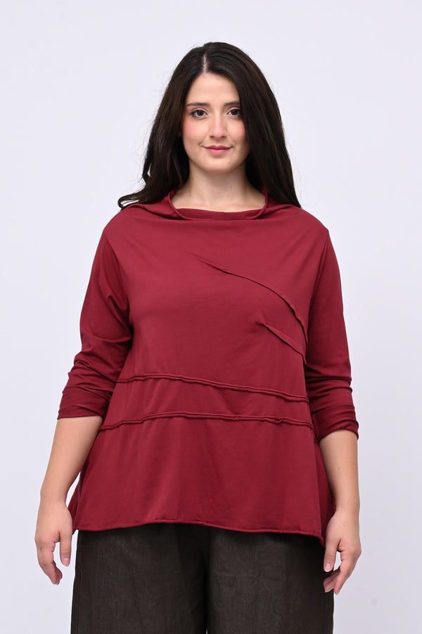 Maglia collo vulcano - India