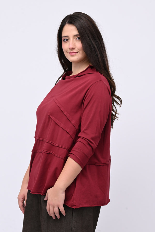 Maglia collo vulcano - India
