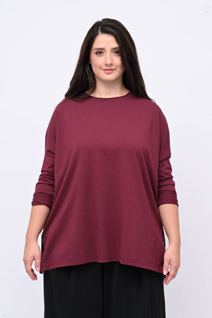 Maglia scatoletta spacchi - India